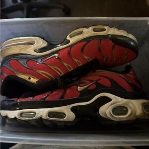Size 8.5 - Nike Air Max Plus Red Gold W